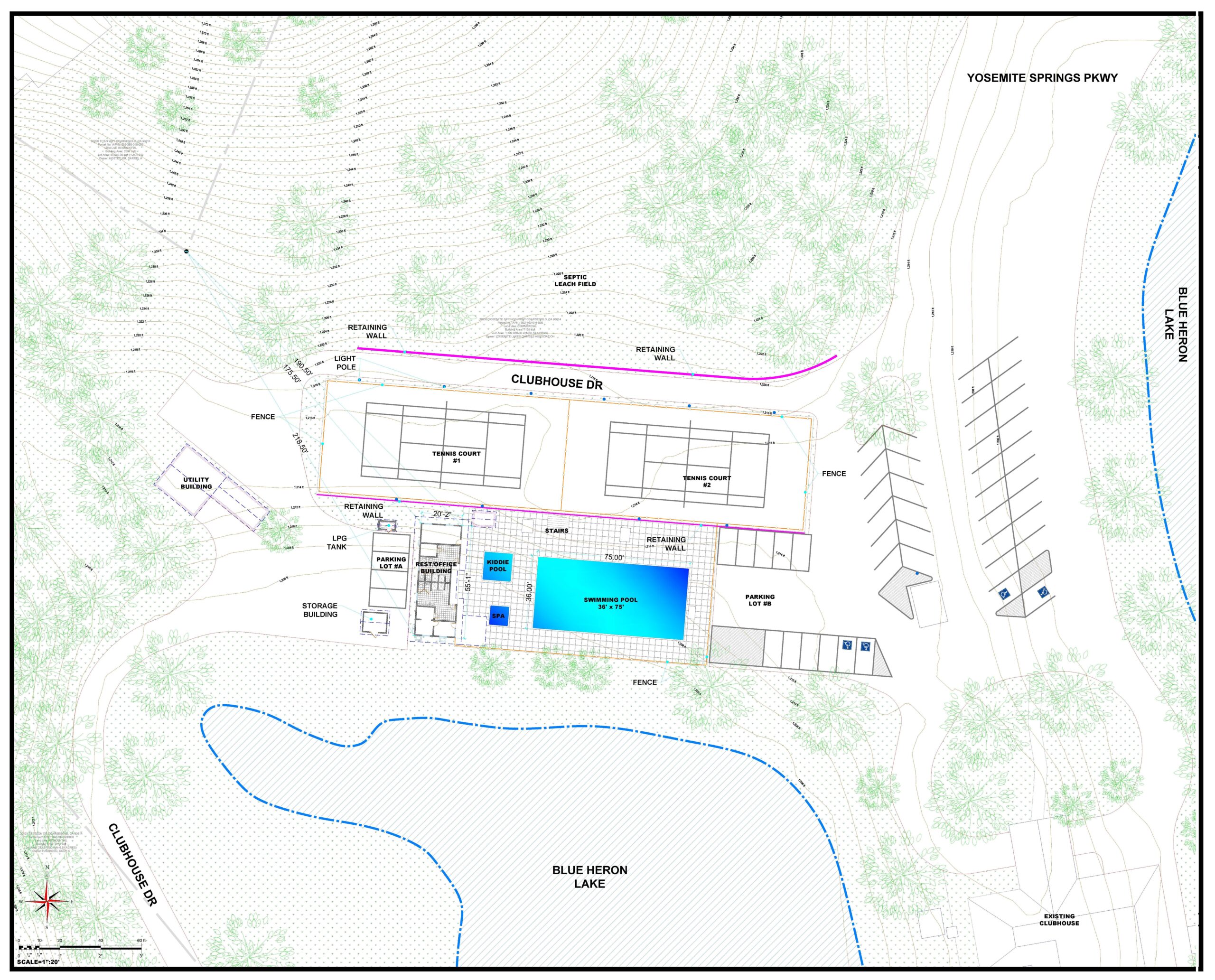 UPDATED SITE PLAN / TOPOGRAPHY LAYOUT