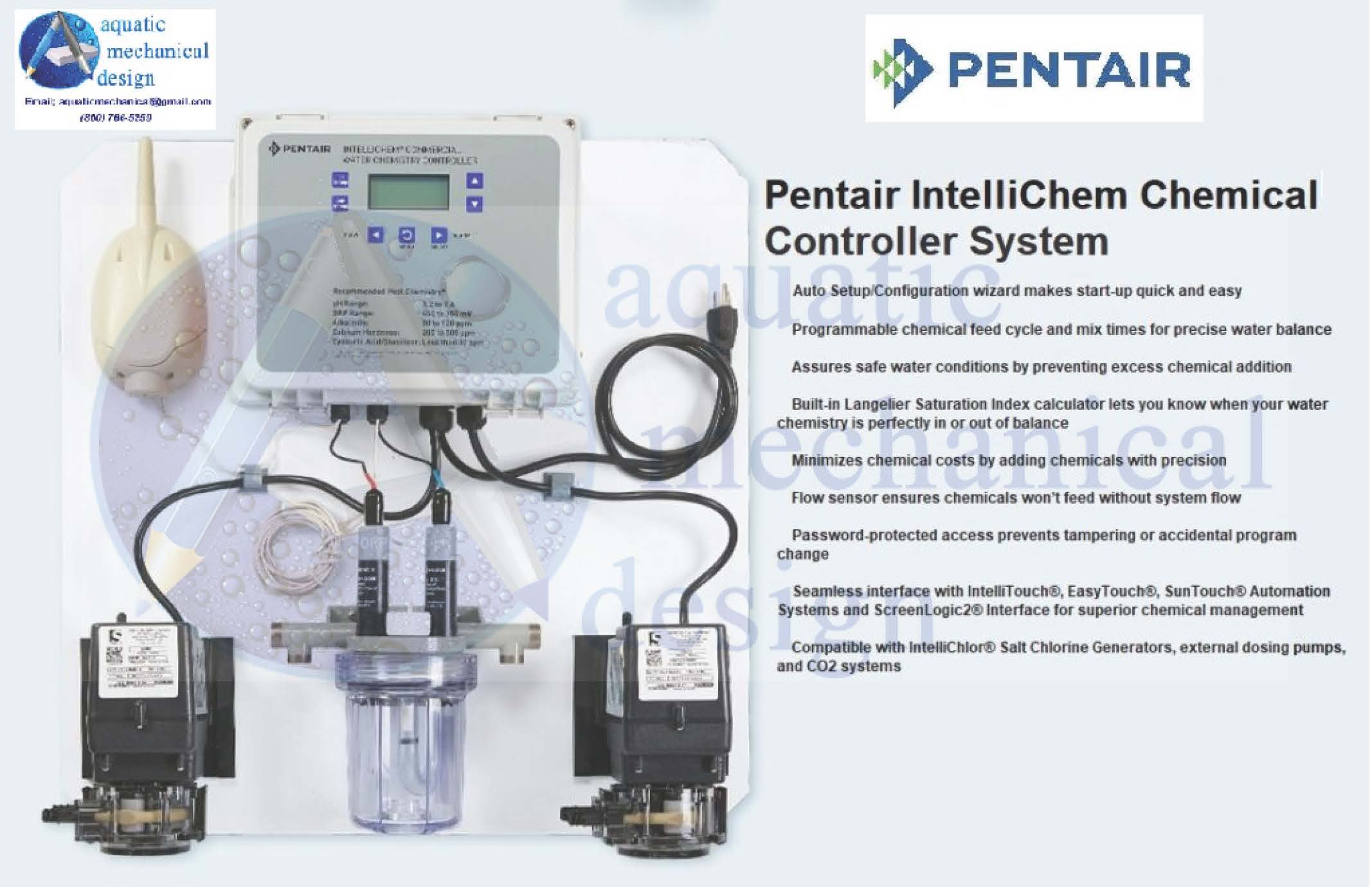 SANITIZER: Pentair Smart ORP & pH Doser